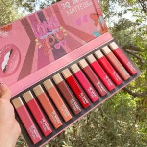 3Q beauty matte lipsticks quantity.