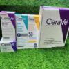 CeraVe medicated kit 4 in 1 Serum Night cream Cleanser Sunscreen